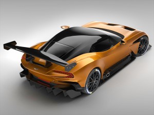 aston martin vulcan 2016 3D Model