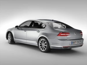 volkswagen passat 2015 3D Model