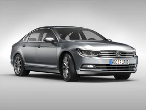 volkswagen passat 2015 3D Model