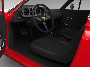 ferrari 246 dino gt 1968 - 1976 3Dモデル