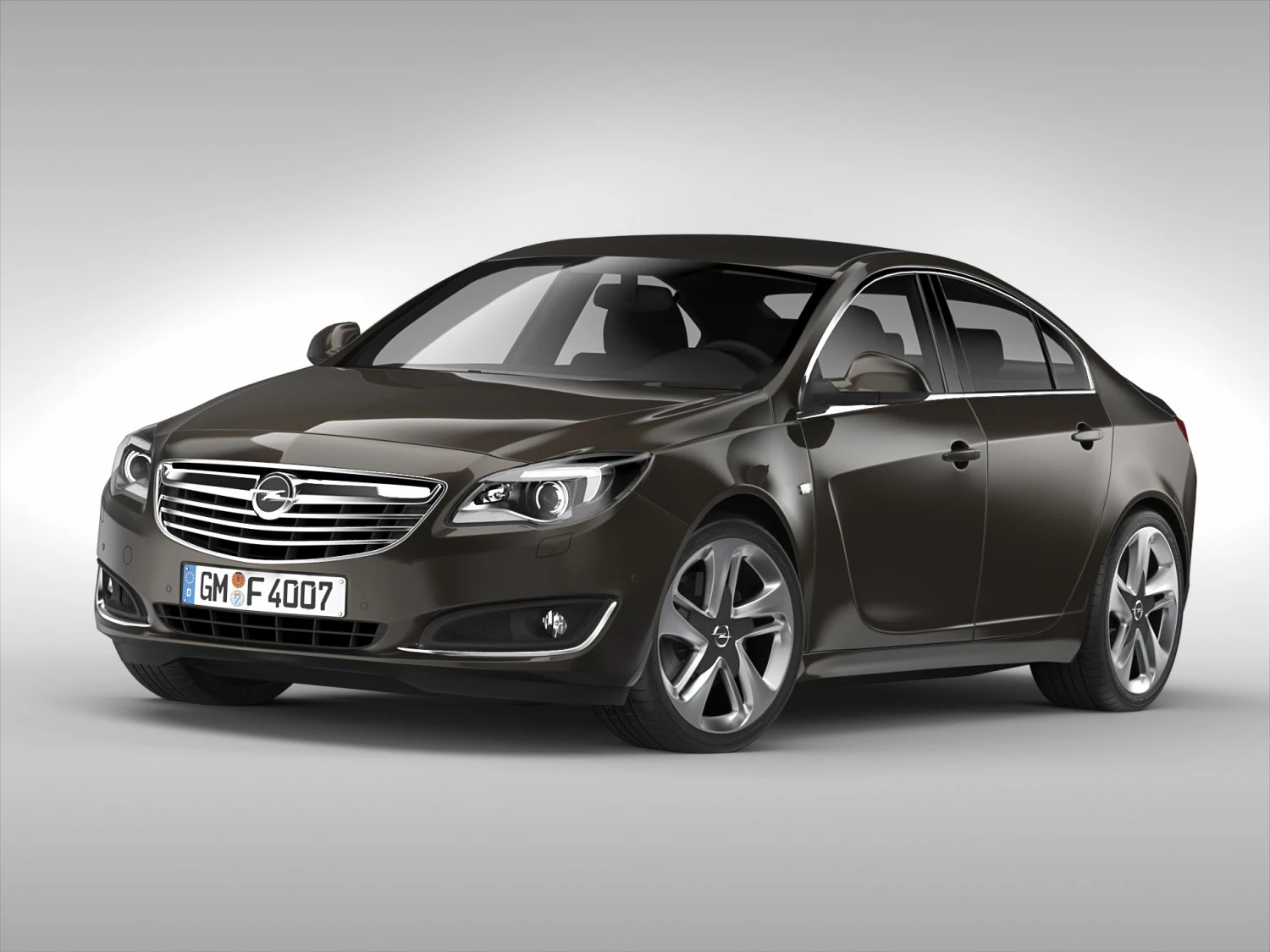 opel insignia 2014 3D Model .c4d .max .obj .3ds .fbx .stl .blend