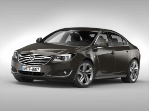 opel insignia 2014 3D Model