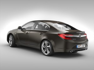 opel insignia 2014 Modello 3D