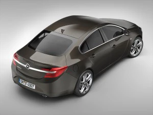 opel insignia 2014 3D Model