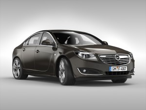 opel insignia 2014 Modello 3D