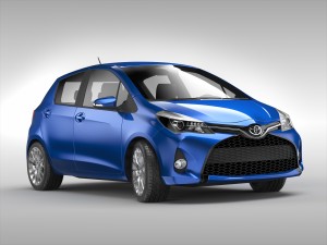 toyota yaris 2015 3D Model
