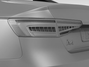 audi a4 2016 3D Model