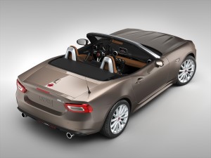 fiat 124 spider 2017 3D Модель