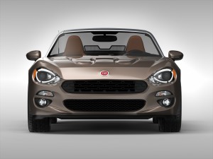 fiat 124 spider 2017 3D Модель