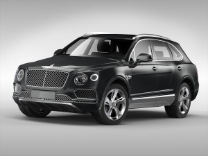 bentley bentayga 2017 Modelo 3D