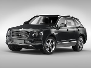 bentley bentayga 2017 3D Model