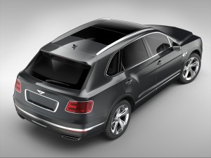 bentley bentayga 2017 3D Model