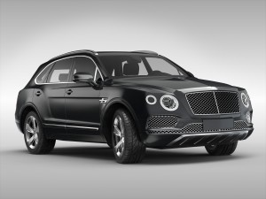 bentley bentayga 2017 3D Model