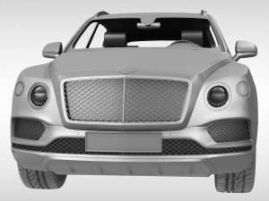bentley bentayga 2017 3D Model