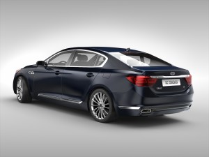 kia k900 2015 Modelo 3D