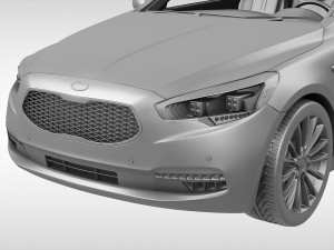 kia k900 2015 Modelo 3D
