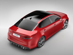 kia optima 2016 3D Модель