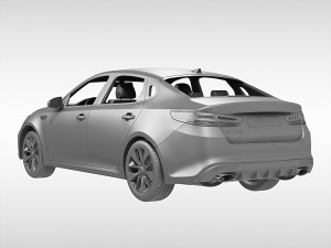 kia optima 2016 3D Модель