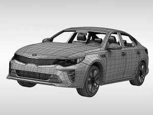 kia ottima 2016 Modello 3D