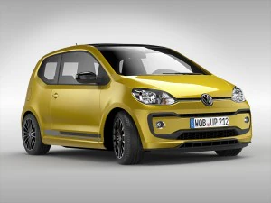 volkswagen up 2017 3D Model