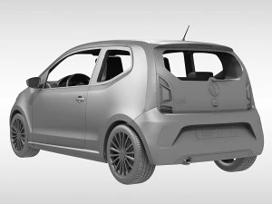 volkswagen up 2017 3D Model