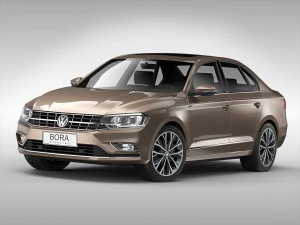 volkswagen bora 2016 3D Model