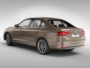 volkswagen bora 2016 3D Model