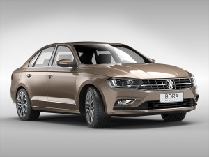 volkswagen bora 2016 3D Model