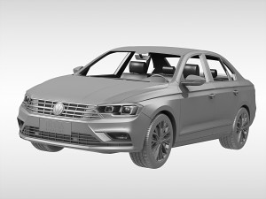 volkswagen bora 2016 3D Model