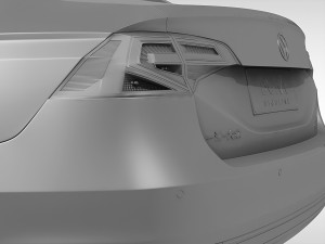 volkswagen bora 2016 3D Model