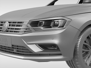 volkswagen bora 2016 3D Model