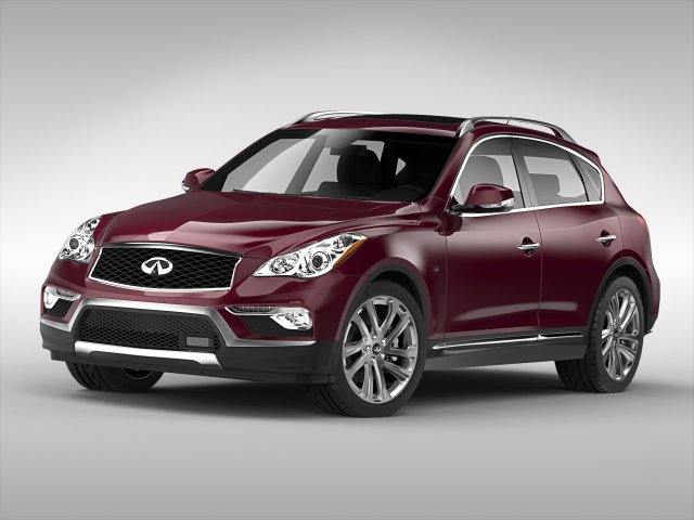 infiniti qx50 2016 Modello 3D .c4d .max .obj .3ds .fbx .stl .blend 