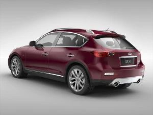infiniti qx50 2016 3D Model