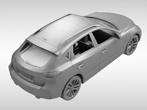infiniti qx50 2016 Modello 3D