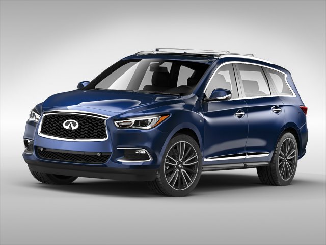 infiniti qx60 2016 Model 3D .c4d .max .obj .3ds .fbx .stl .blend 