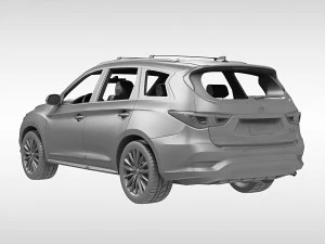 infiniti qx60 2016 Modelo 3D