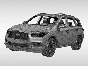 infiniti qx60 2016 Modelo 3D