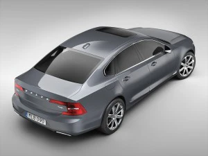 volvo s90 2017 3D Model