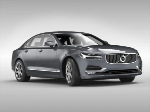 volvo s90 2017 3D Model