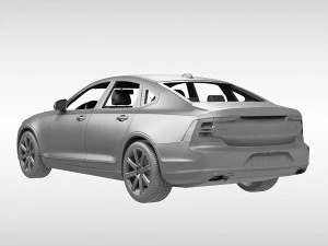volvo s90 2017 3D Model