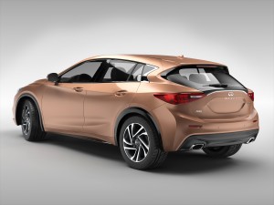 infiniti q30 2016 Model 3D