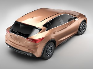 infiniti q30 2016 Model 3D