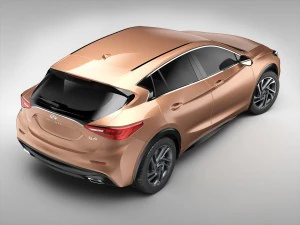 infiniti q30 2016 3D Model