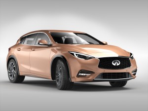 infiniti q30 2016 Model 3D