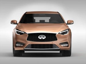 infiniti q30 2016 3D Model