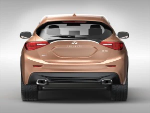 infiniti q30 2016 3D Model