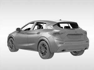 infiniti q30 2016 Model 3D