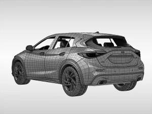 infiniti q30 2016 3D Model