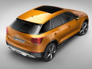 audi q2 2017 року 3D Модель