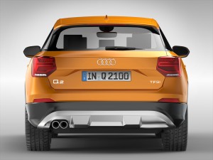 audi q2 2017 3D Model